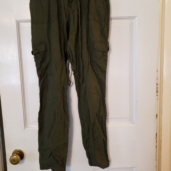 Zandi army green pants - Picture 2 of 4